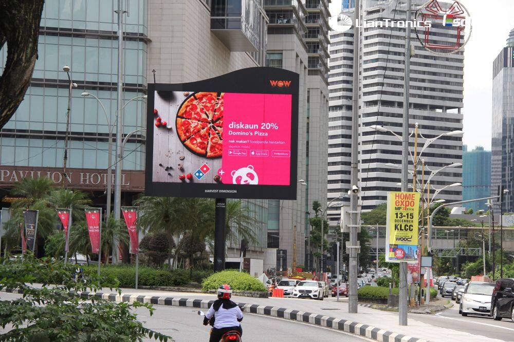 Открытые цифровые рекламные щиты, Малайзия